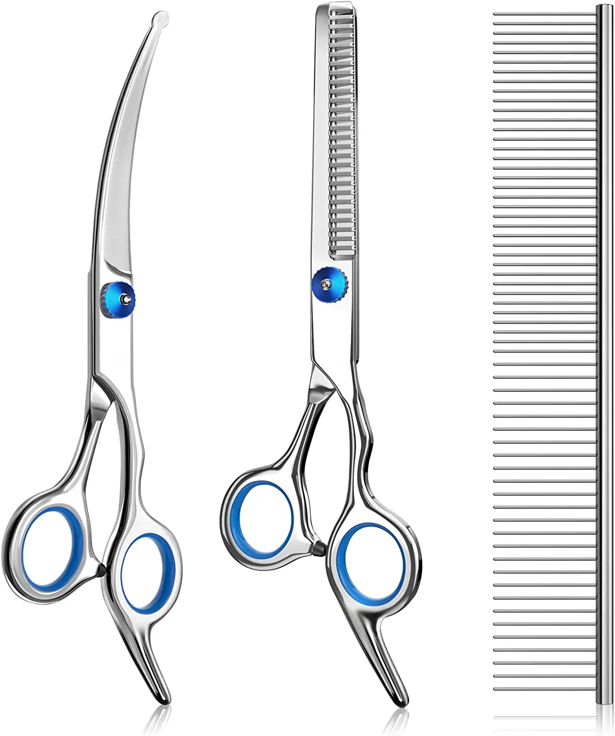 

Dogs Stainless Steel Safety Cat Scissor Round Scissors For Pet Thinning Cutting Shears Hair Kitten Grooming Animal Dog Tools