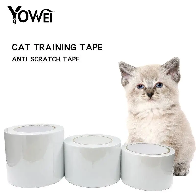 

1Roll Furniture Guard Cat Scratch Protector Anti-Scratch Tape Roll Cat Scratch Prevention Clear Sticker For Sofa