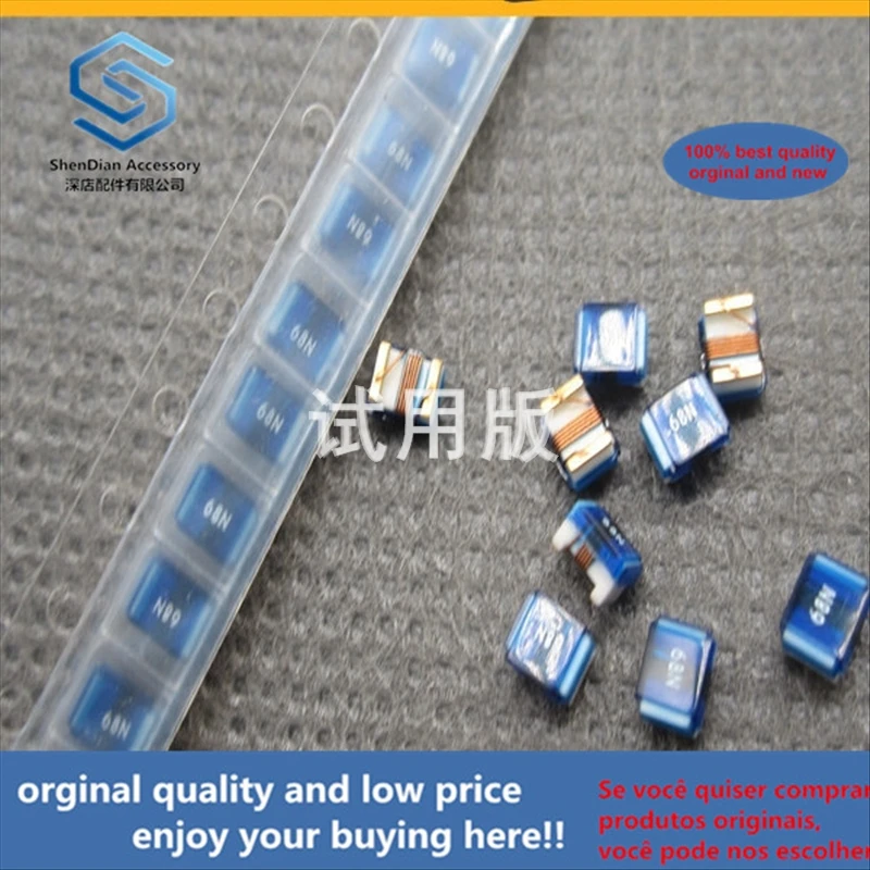 

50pcs 100% orginal new best quality FHW1210HC068JGT SMD Ceramic Wound Inductor 1210 3225 68nH 900mA
