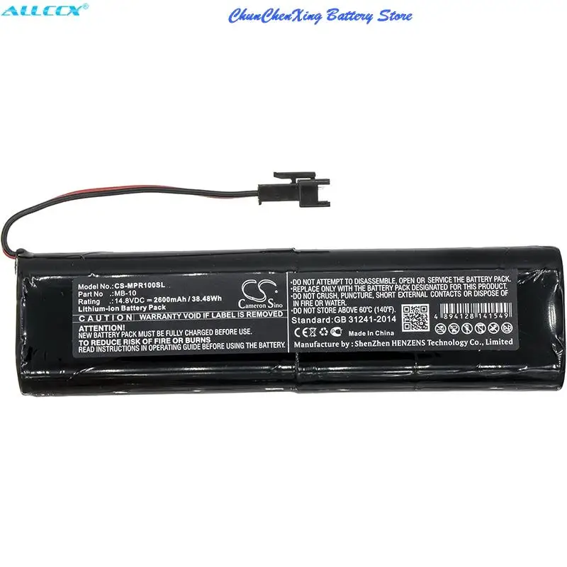 

Cameron Sino 2600mAh Battery MB-10 for Mipro MA-100,MA-303