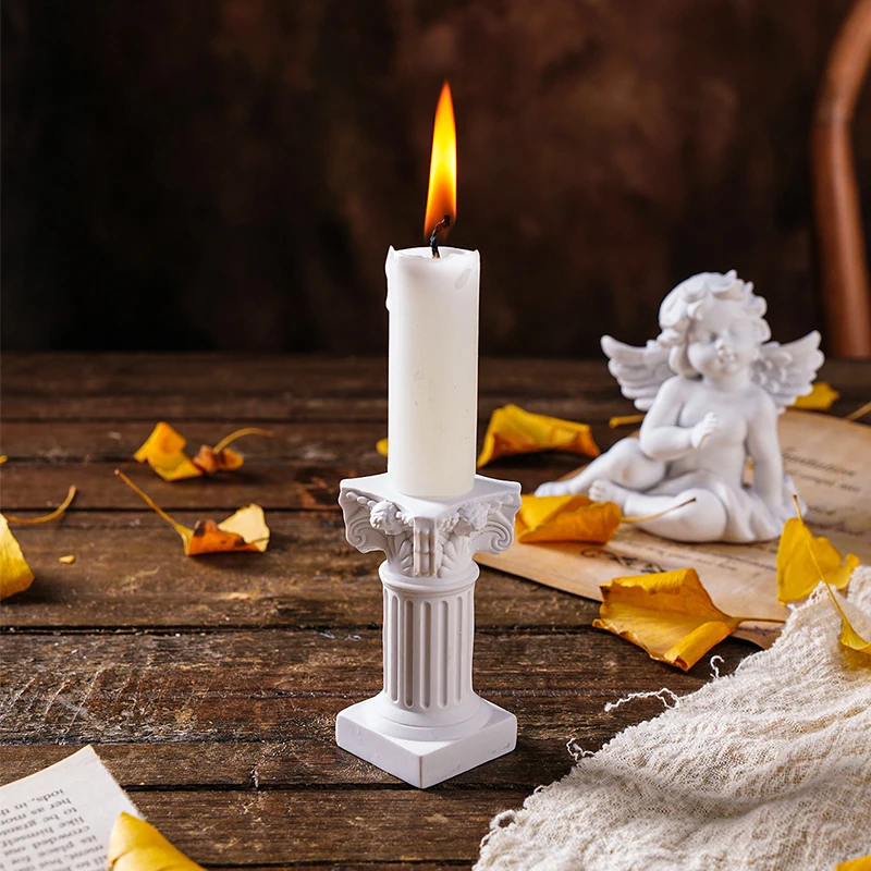 Маленький/средний/большой Римский столб греческая стойка статуя подсвечник