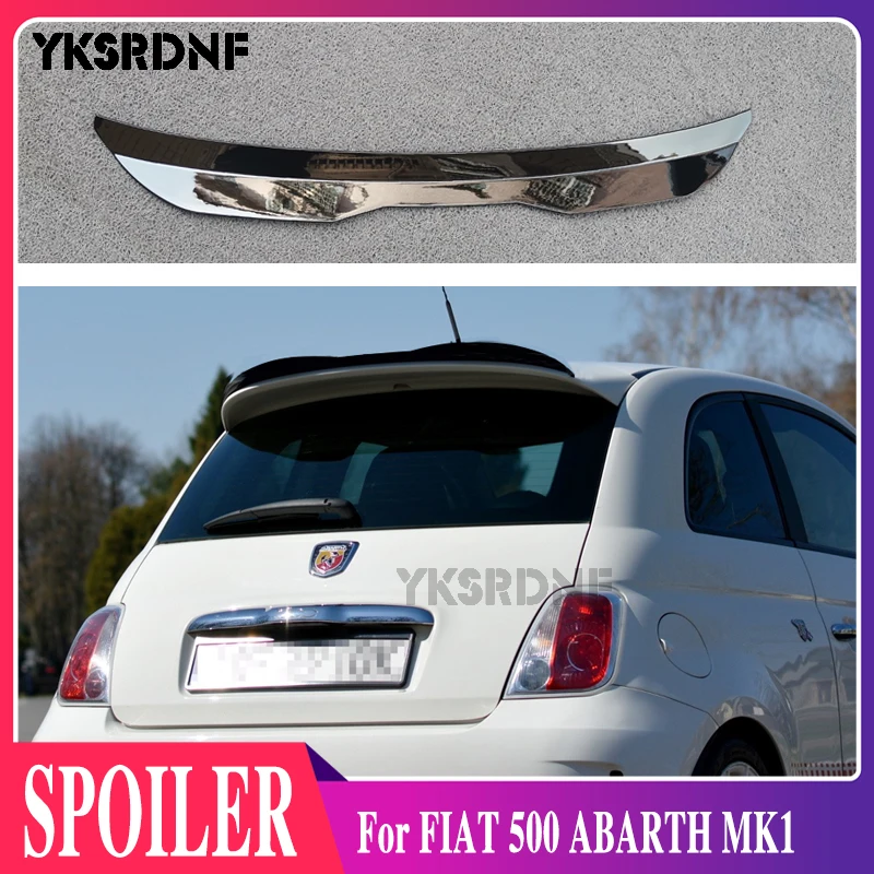 

MINI SPOILER EXTENSION FIAT 500 ABARTH MK1 2008-2012 REAR WING SPOILER For FIAT 500 ABARTH MK1 FACELIFT 2016- Car Accessories