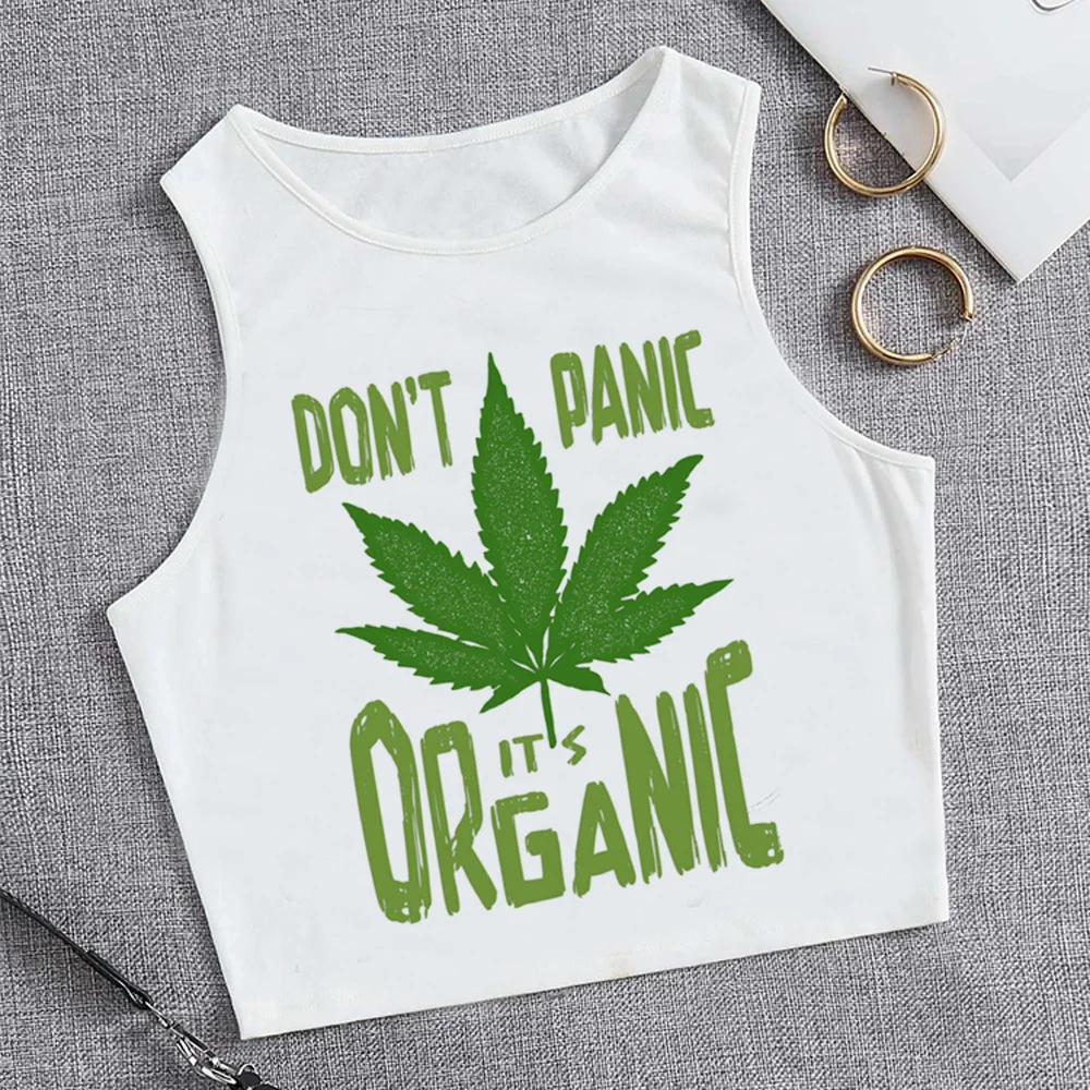 

Bong Weed tank top vintage cyber y2k crop top Woman hippie aesthetic cyber y2k t-shirts tshirt