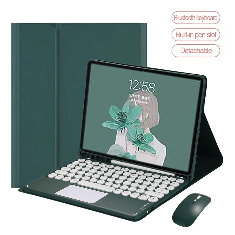 

Keyboard Case for Samsung Galaxy Tab S8 S7 SM-X700 X706 SM-T870 T875 Touchpad Keyboard Mouse Tab S7 S8 11 Inches Tablet Cover