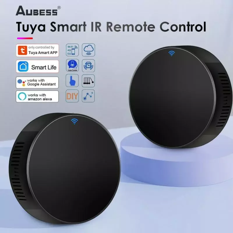 

3/4pcs IR Remote Control Smart WiFi Infrared Smart Home Control For TV DVD AUD AC Works With Alexa Home