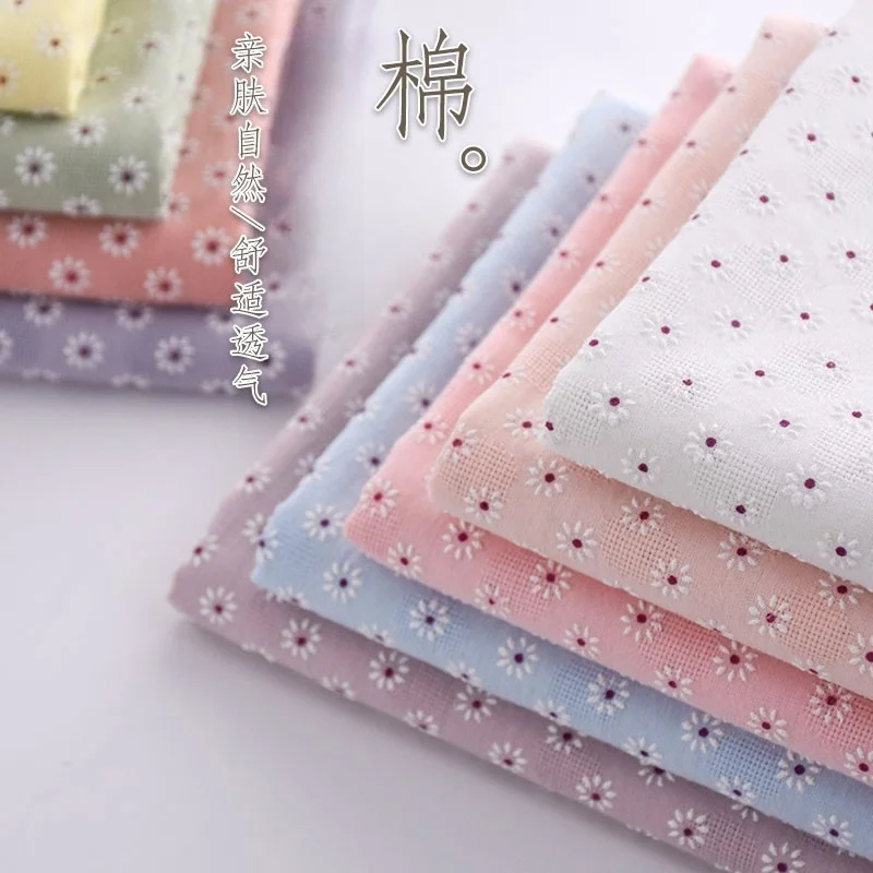 Летнее мягкое дышащее жаккардовое платье с принтом для родителей и детей