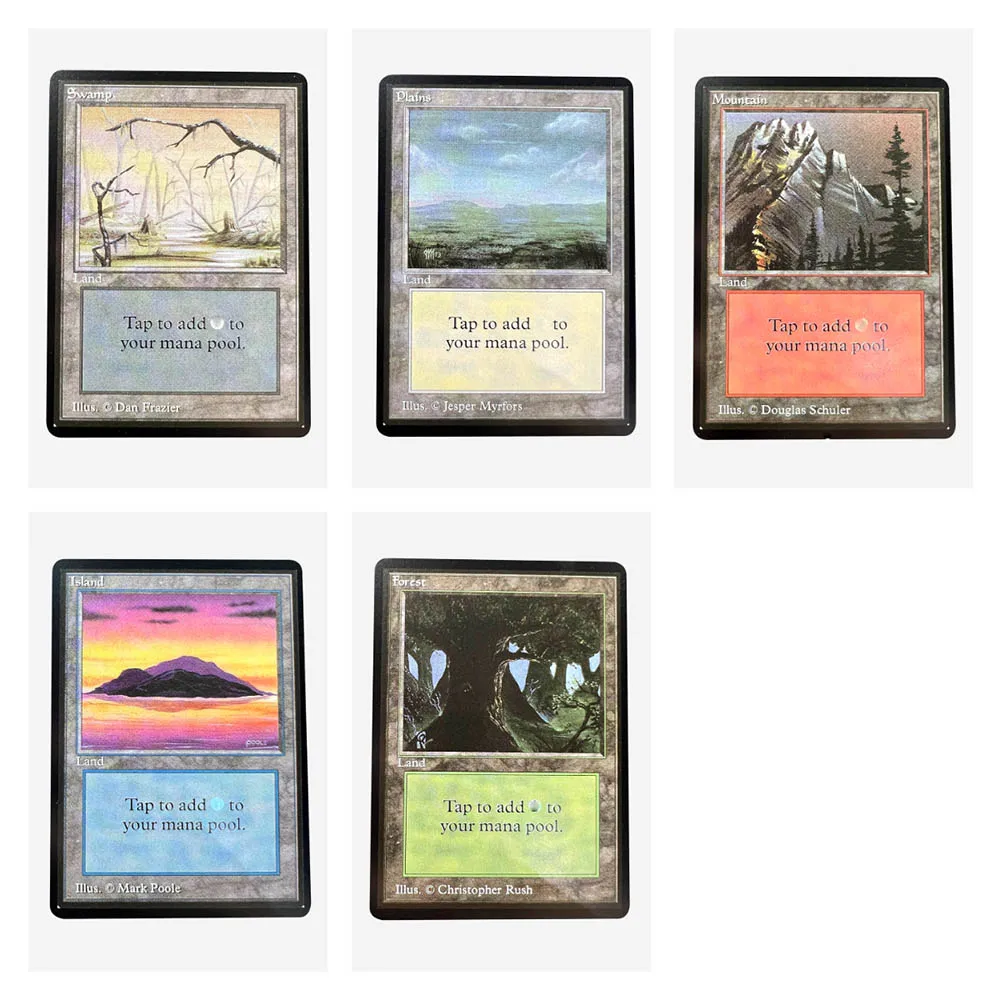 обычные 7 (SLD) TCG Волшебные карты Высочайшее качество Прокси Игральные простоли