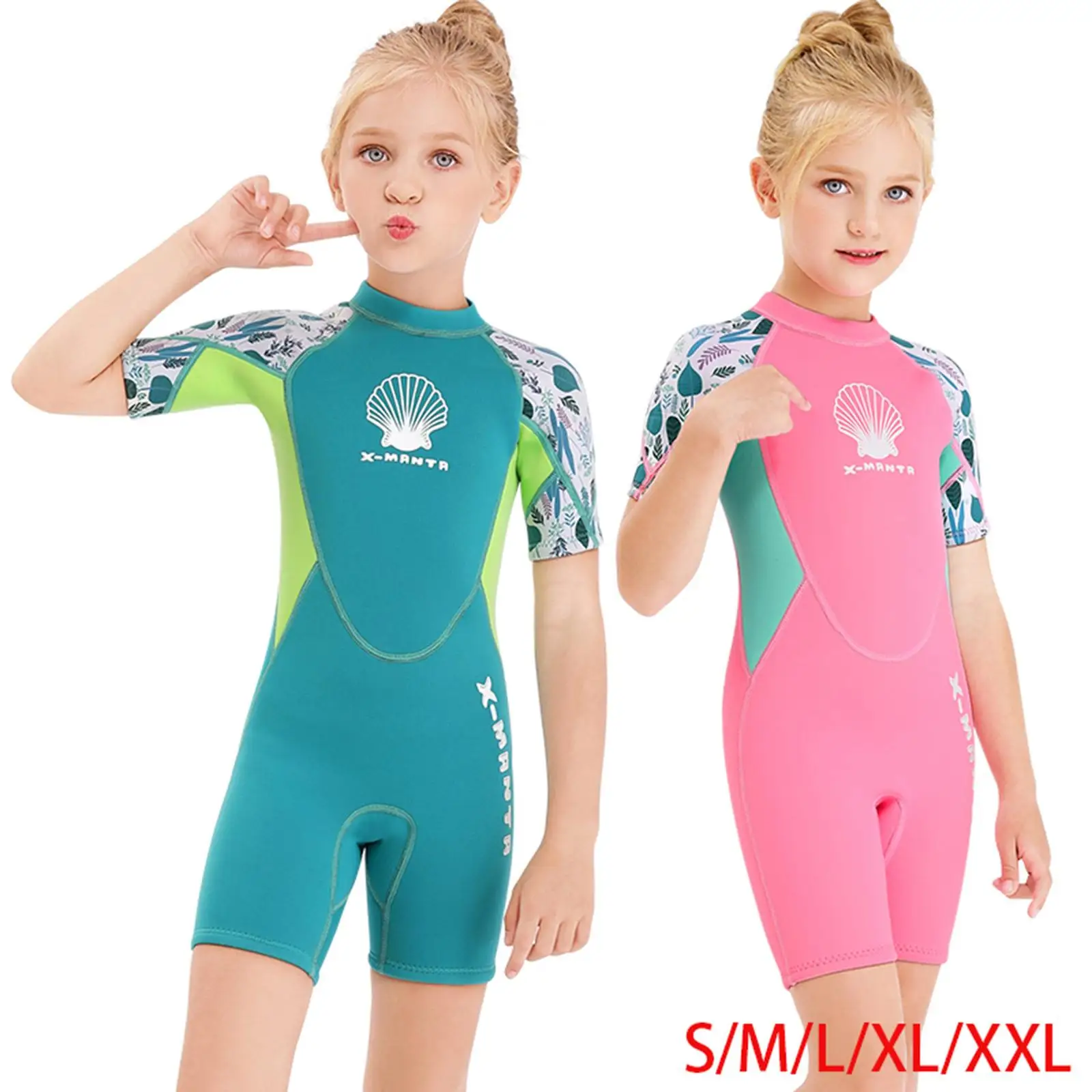 

Kids Wetsuit Surfing Swim Summer Beach Surf SunSwimsuits