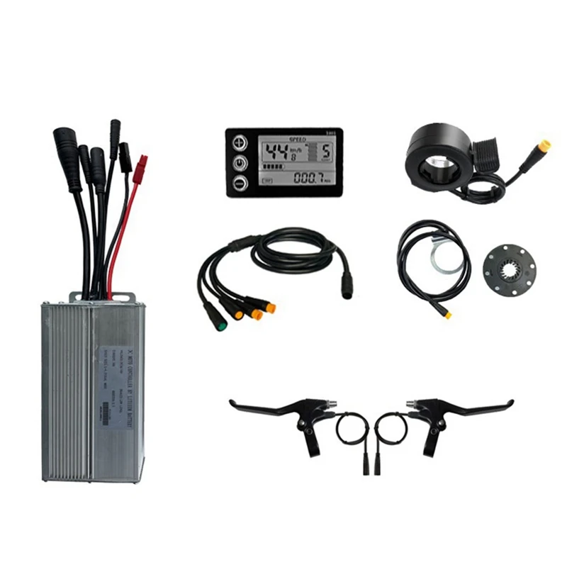 

36V 48V 1000W E-Bike Controller 30A Sine Wave Brushless Controller E-Bike Controller With S866 Display E-Bike Light Display