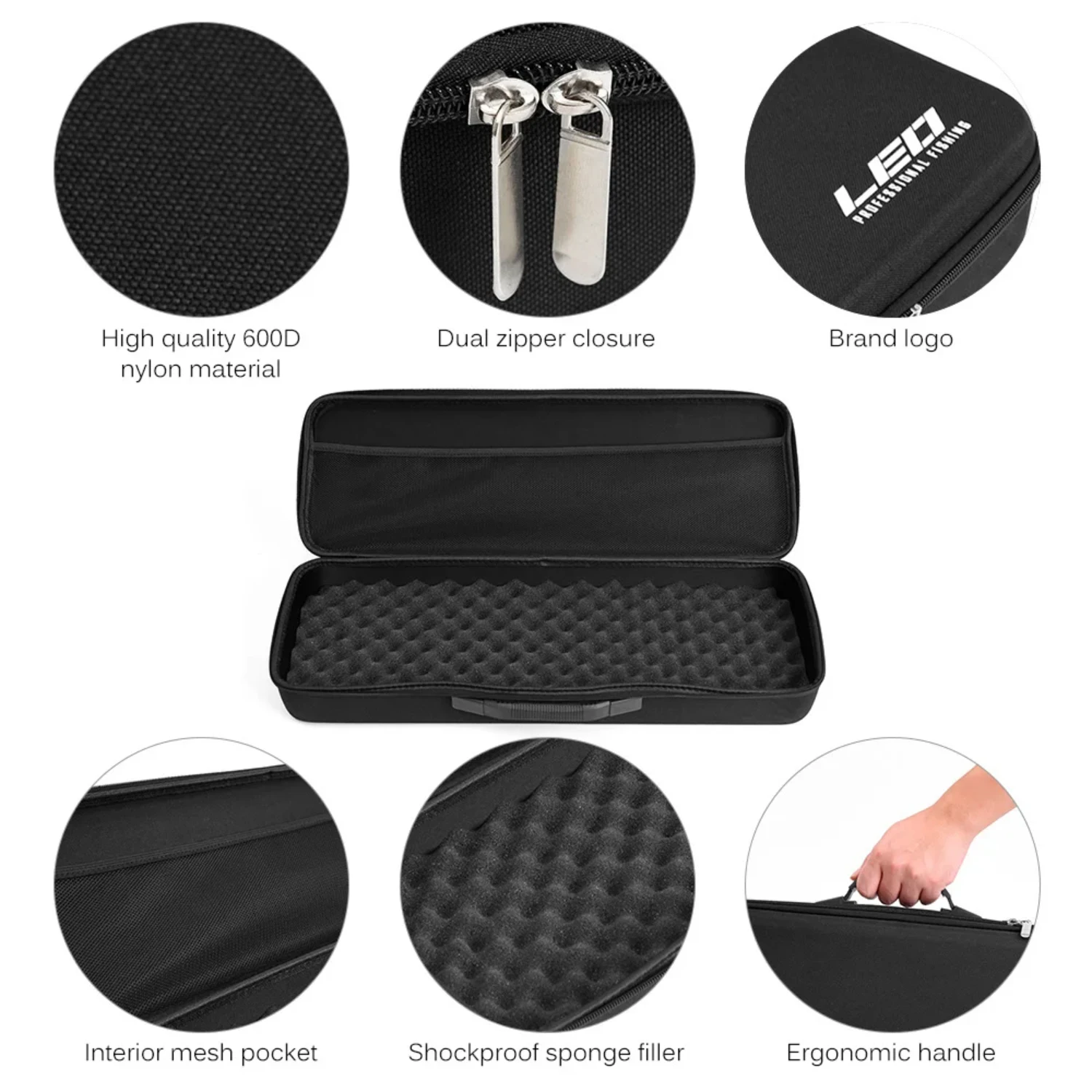 Портативные сумки для рыбалки на открытом воздухе противоударные рыболовные