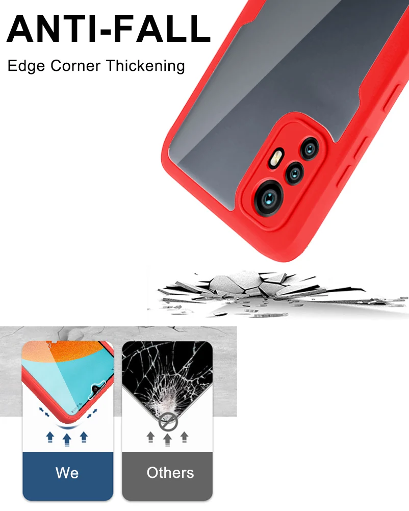 360 полноразмерный противоударный чехол для телефона Xiaomi 12 11T 11i 11X 11 Lite Redmi Note 11E Pro