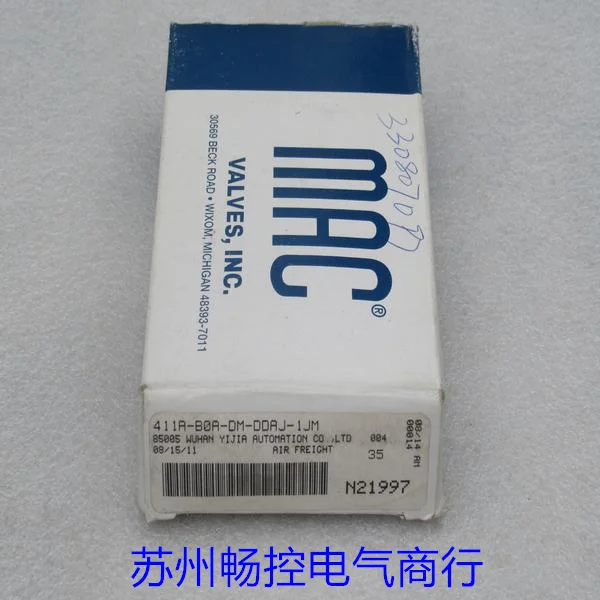 * Точечные продажи Новый электромагнитный клапан MAC 411A-B0A-DM-DDAJ-1JM Spot