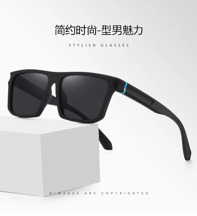 

Новинка 2023 поляризованные солнцезащитные очки Мужские квадратные брендовые винтажные классические солнцезащитные очки для вождения женские солнцезащитные мужские очки UV400