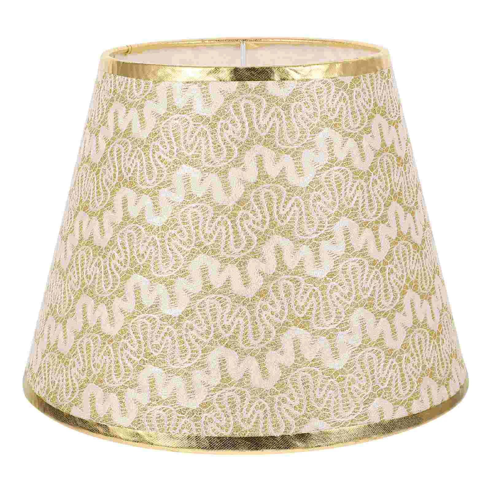

Lamp Shade Cover Lampshade Light Shades Chandelier Covers Floor Fabric Table Clip Onvintage Cloth Wall Replacement Bedside