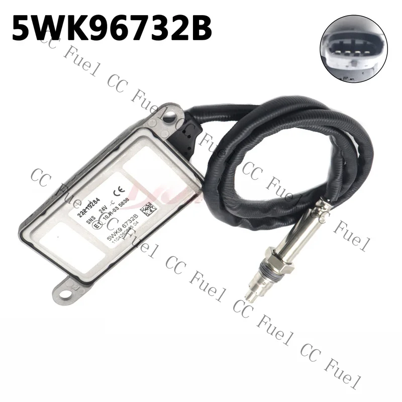 Фото Новый датчик оксида азота (NOx) и кислорода (O2) C+ Nitrogen Nitrox 5WK96732B для Volvo 22219284 5WK9 6732B №1