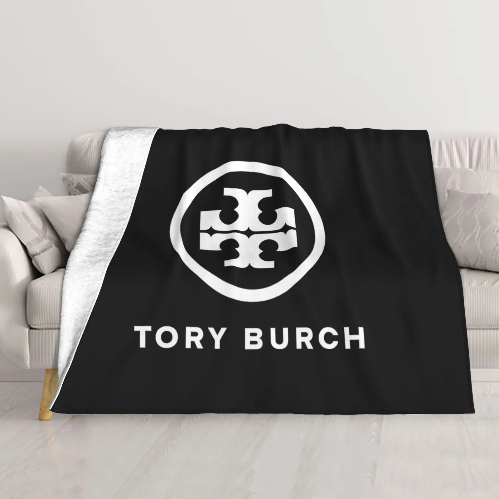 

Tory-Burch Blanket Soft Fleece Spring Autumn Warm Flannel Throw Blankets for Sofa Outdoor Bed Quilt