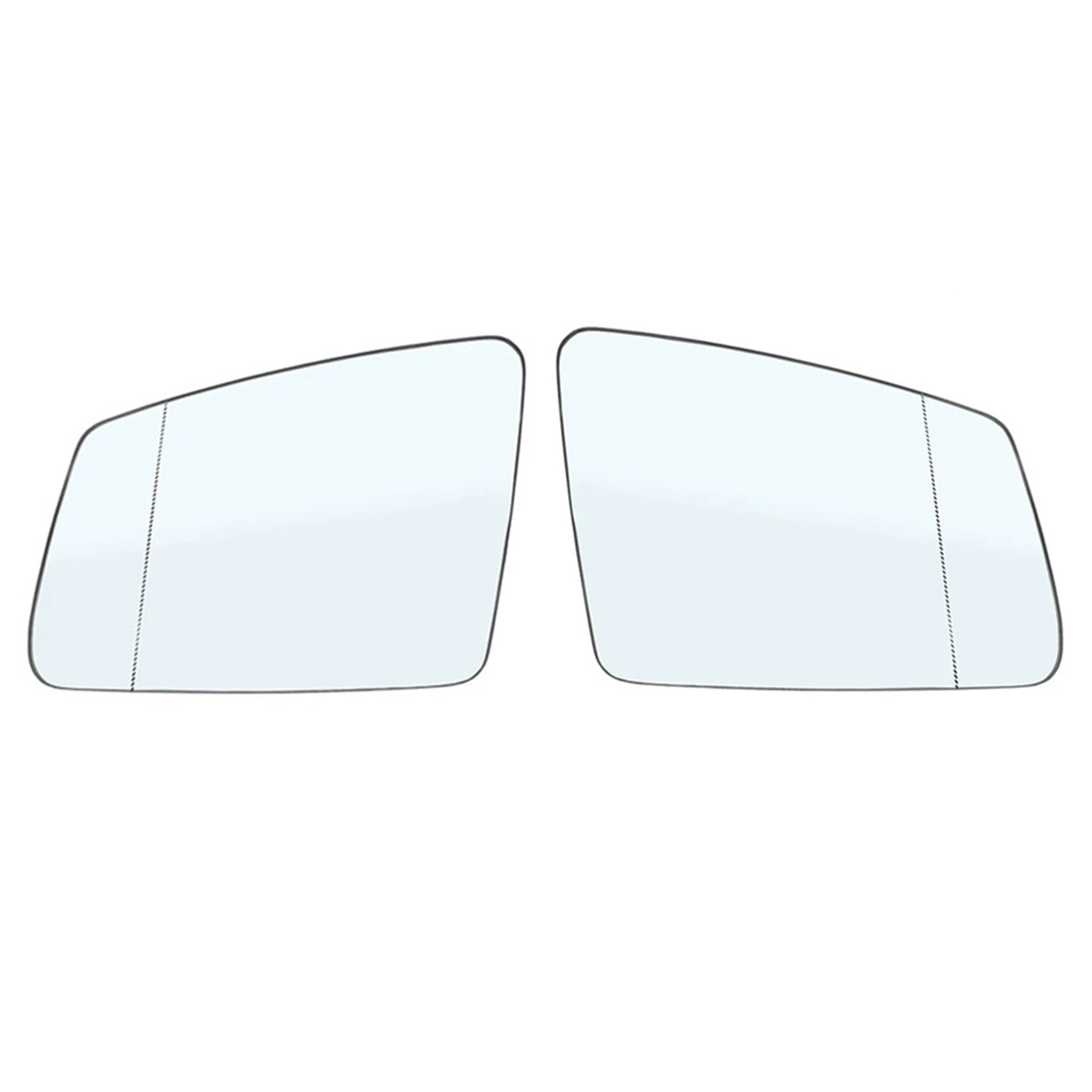 

Right+Left Side Rearview Mirror Glass Len 2128100521 2128100621 for Mercedes-Benz a B C E S GLA GLK Class W204 W212 W221
