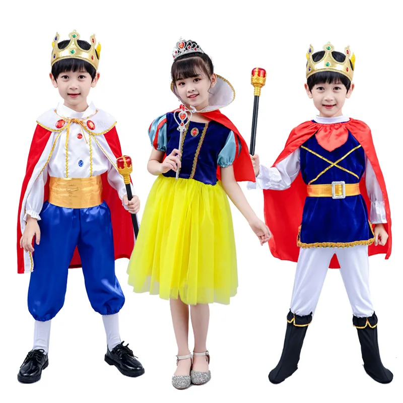 

Anime Cosplay Costumes for Princess Prince Anime Cosplay Christmas Carnival costume set girl costume boy costume child costume