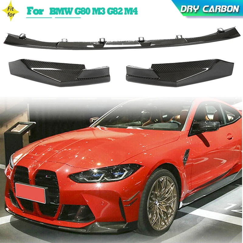 

Губа переднего бампера для BMW 3 4 серии G80 M3 G82 M4 2021 2022
