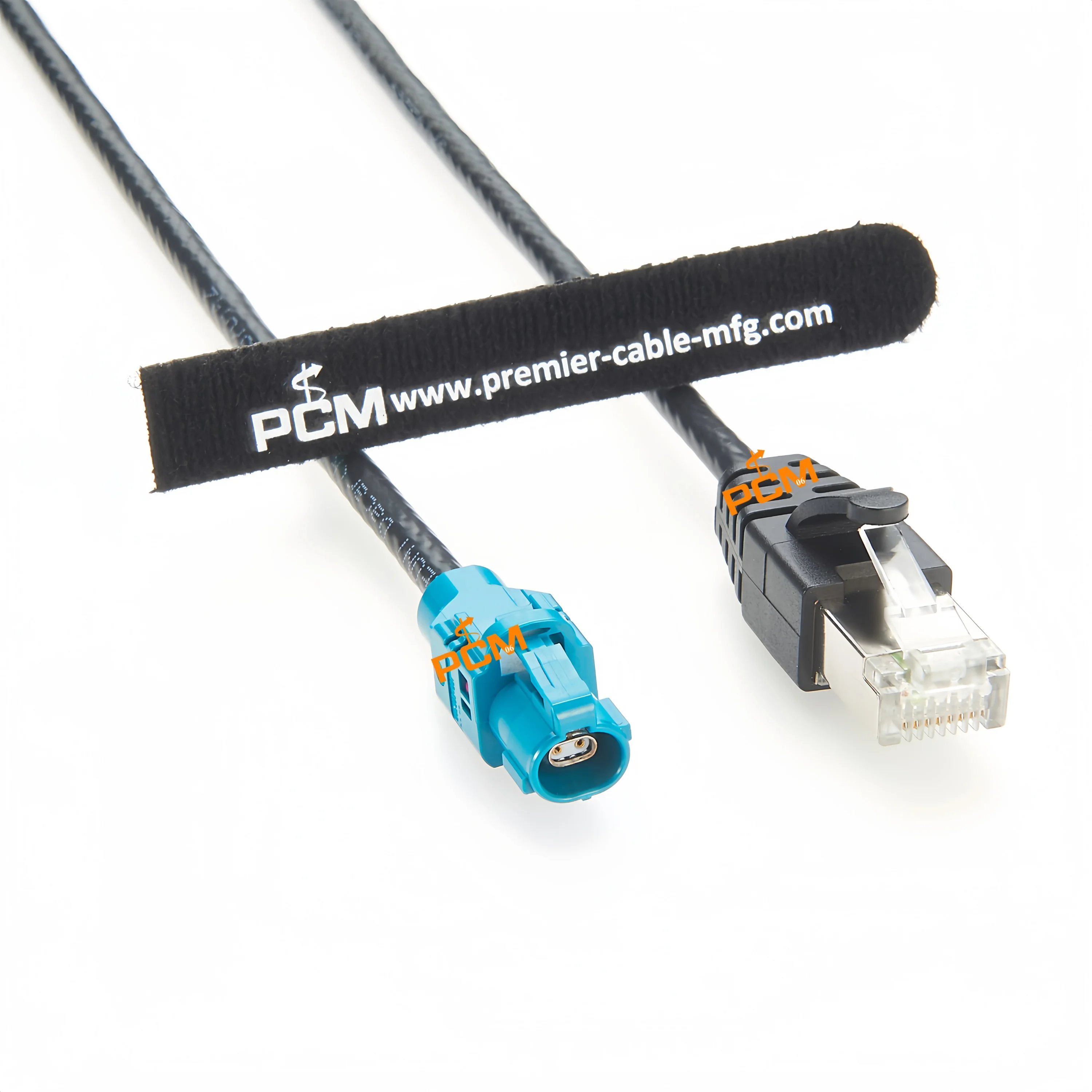 Фото Автомобильный Ethernet-кабель H-MTD — RJ45 Rosenberger E6K10A-1BZZ5-Z Удлинительный кабель H-MTD — RJ45 для медиаконвертера 1000BASE-T1 №4