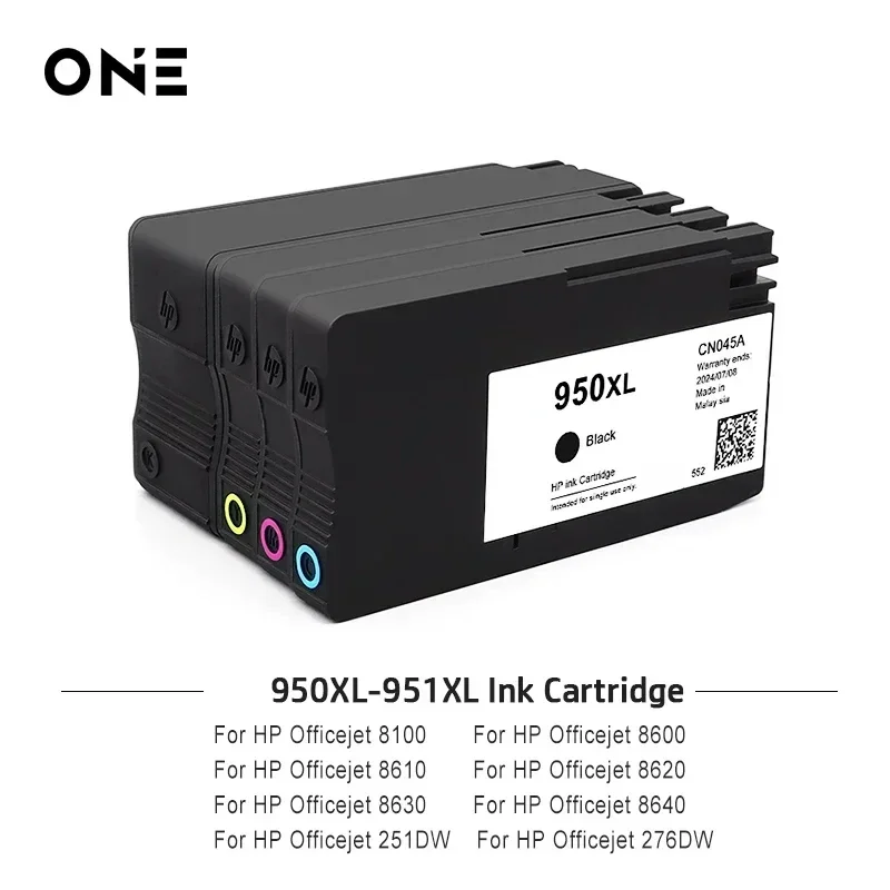Чернильный картридж для принтера HP 950 XL 951XL HP Officejet Pro 8100 8600 8610 8620 8630 8640 8660 8615 8625 251dw 276dw