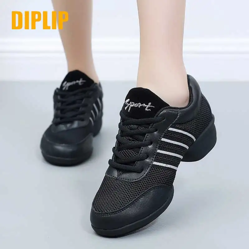 New Modern Dance Shoes Ballroom Salsa Modern BreathShoes Sneakers Woman Teacher Sport Dancing Shoes Lightweight Jazz Dance Shoes