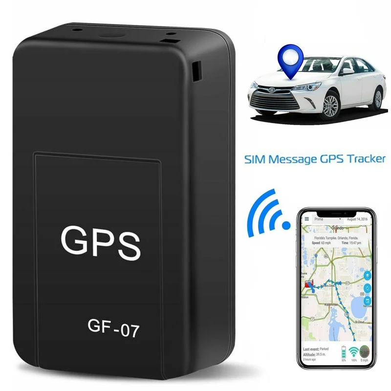 

GF-07 Mini GPS Tracker Magnetic Mount Car Motorcycle Real Time Tracking Anti-lost Locator SIM Positioner Auto Accessories