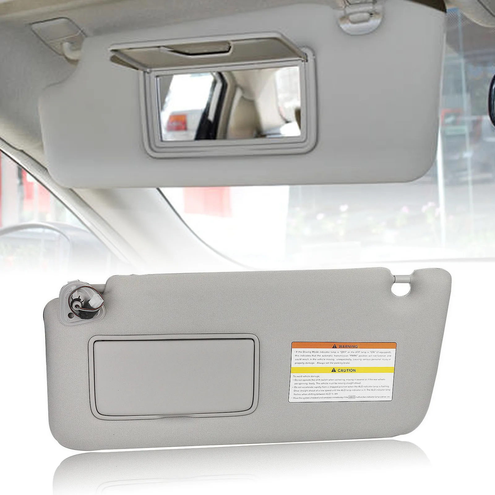 

Sun Visor For Infiniti QX56 QX80 964011LA3D 96401-1LA3D 2011-2016 Left Driver Car Front Window Shade Cover Sunvisor Shield Gray