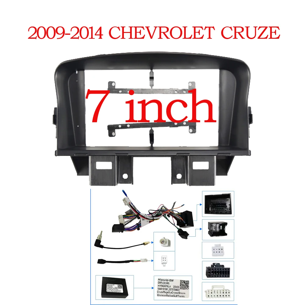 

Рамка для Chevrolet Cruze 2008 2009 2010 2011 2012-2014, 7 дюймов