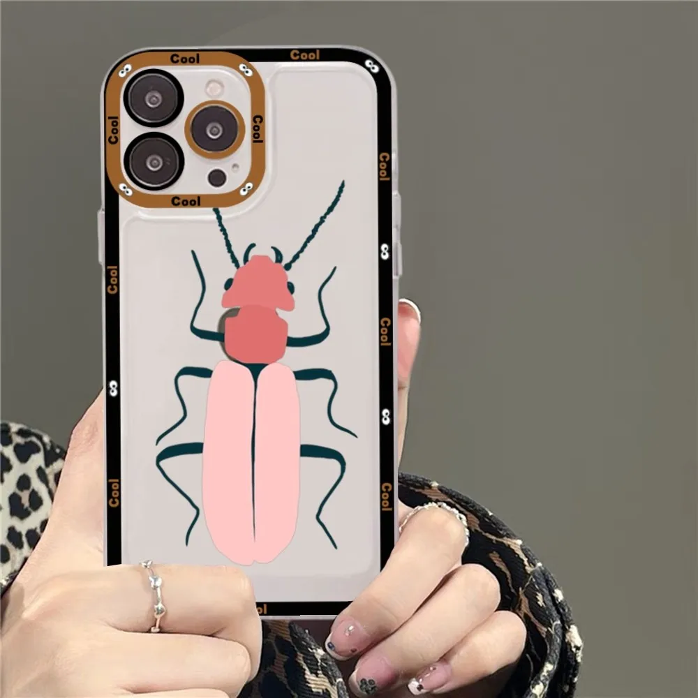 Жуки-насекомые для Redmi 7 8 9 A Note 5 10 11 Pro Max 4G