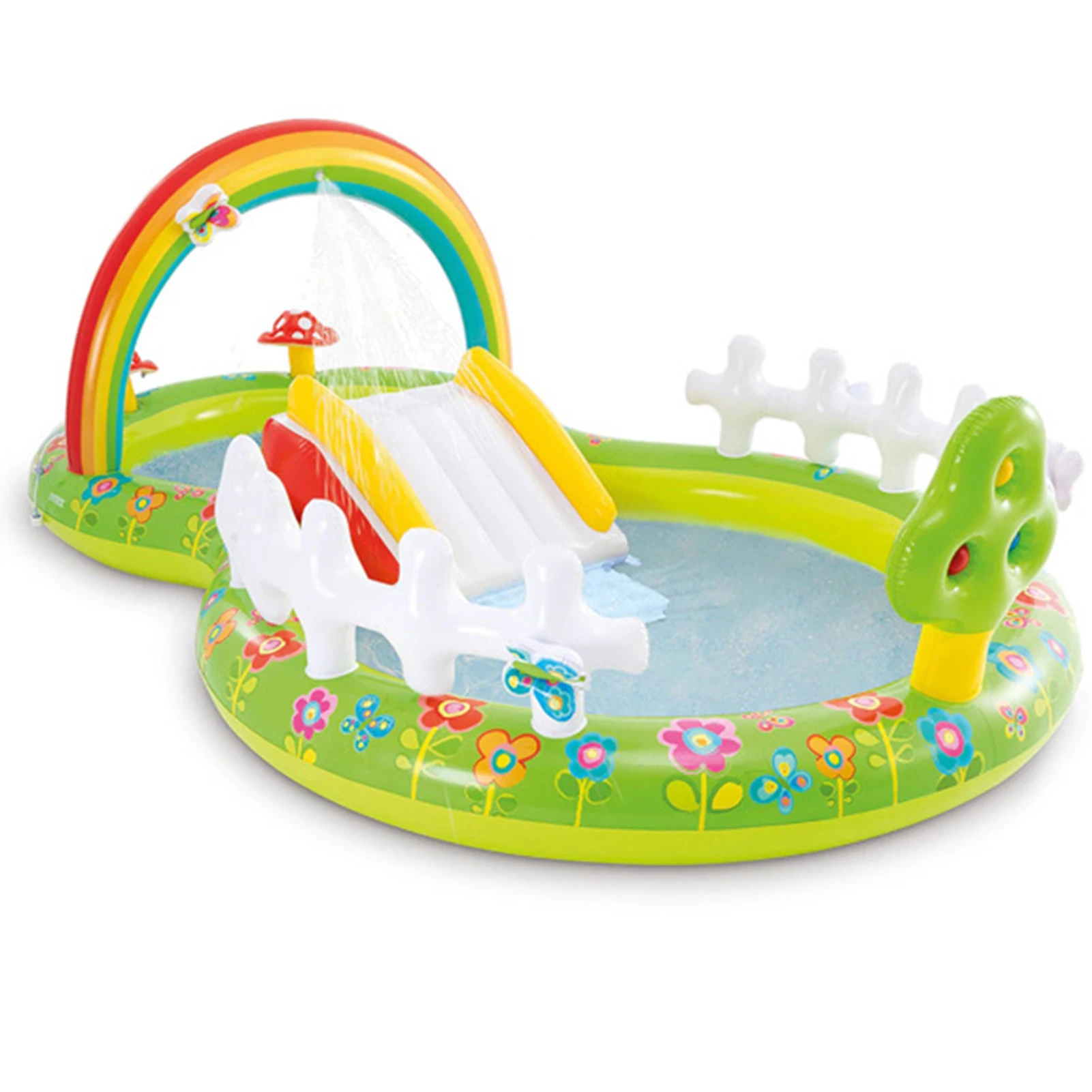 

Garden Rainbow Inflatable Swimming Pool Kid Play Center Large Pools For Family Removable Above Ground Pool Water