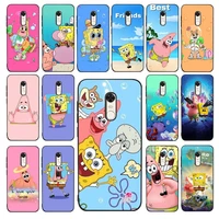 bandai spongebob phone case for redmi 5 6 7 8 9 a 5plus k20 4x 6 cover