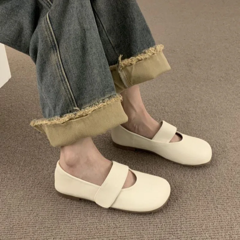 

Summer Fashion Outdoor Soft Sports Shoes Shallow Mouth Square Toe Women's Shoes 2023 Soft Outdoor Light Casual Sports Tennis
