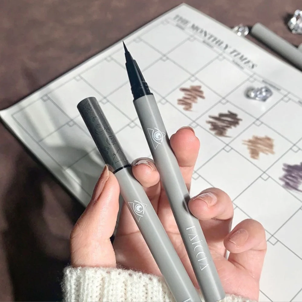 

Water Eyebrow Pencil Liquid Eyebrow Pen Draw Eyeliner Lying Silkworm Ultra-fine Tip Tatoo Tint Pigment Makeup Pencil Cosmetics