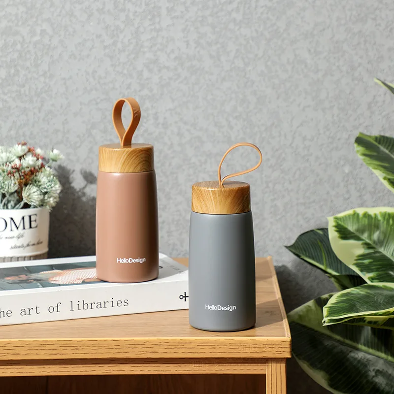 Vacuum Flask Mini Water Bottle Portable Travel Mug Thermal Cup