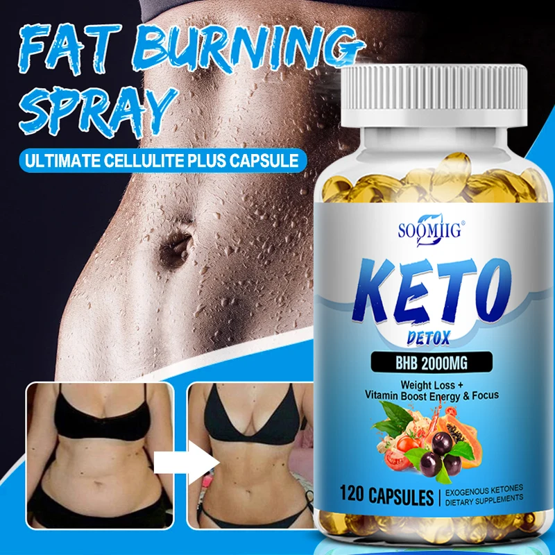 

Soomiig Keto Weight Loss - Boost Metabolism, Fat Burning, Quit Carbs, Boost Immune System, Suppress Appetite, Ketogenic Diet