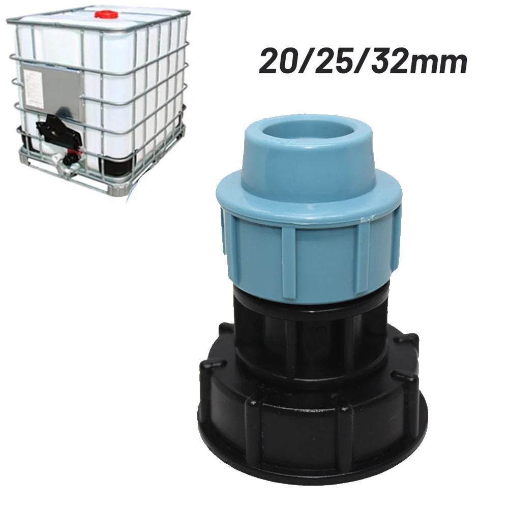 

IBC Water Tank Adapter S60X6 To MDPE Straight Fitting 20/25/32mm Garden Hose Faucet Water Storage Garden Power Tool Accessories