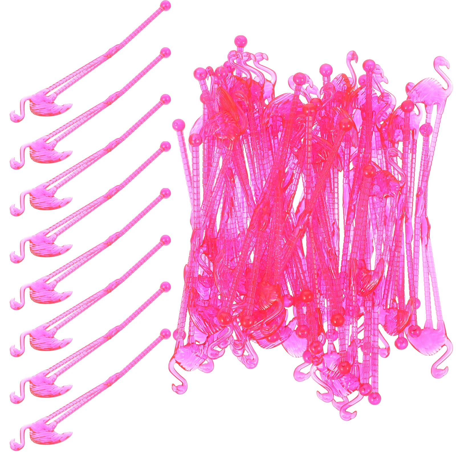 

Drink Stirrers Cocktail Swizzle Sticks Coffee Stirrer Stick Stir Beverage Stirring Mixing Straws Party Hawaiian Tropical Bar