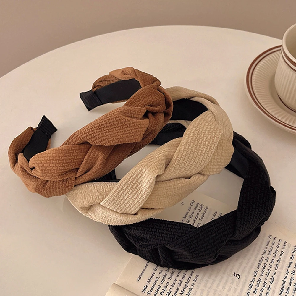 

Модная тканевая повязка на голову, индивидуальный обруч для волос для макияжа для женщин и девочек