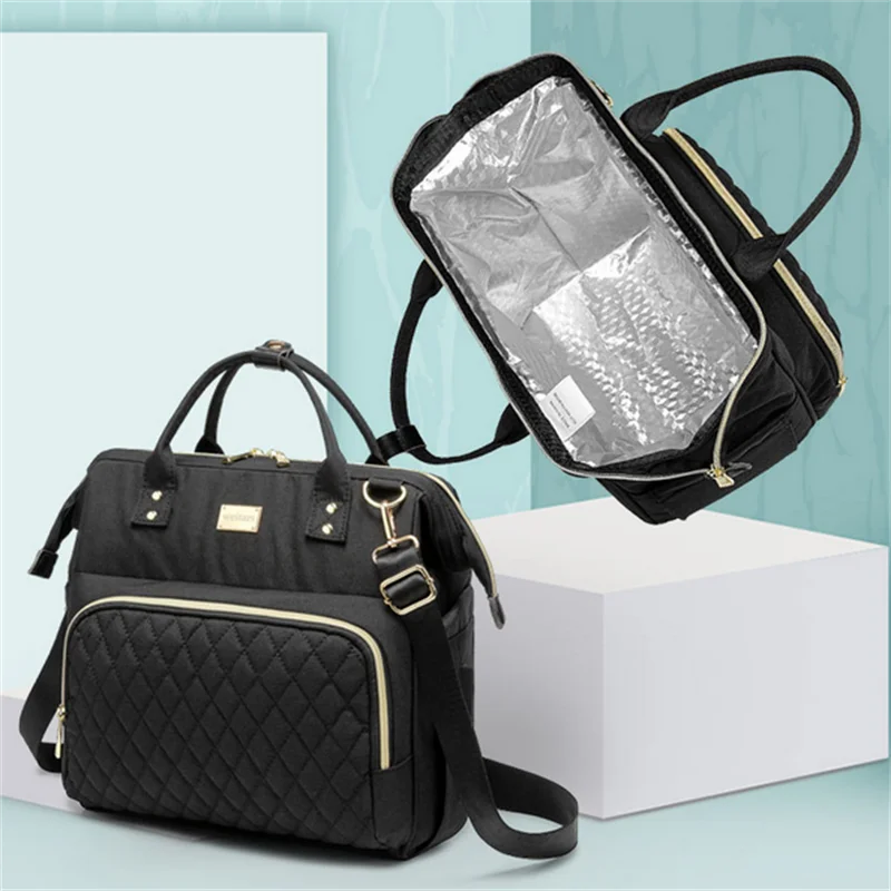 

New Large Capacity Portable Lunch Bags For Women Men Cooler Bag Fresh Keeping Lunch Box Insulated Tote Travel Food Bag HandBags