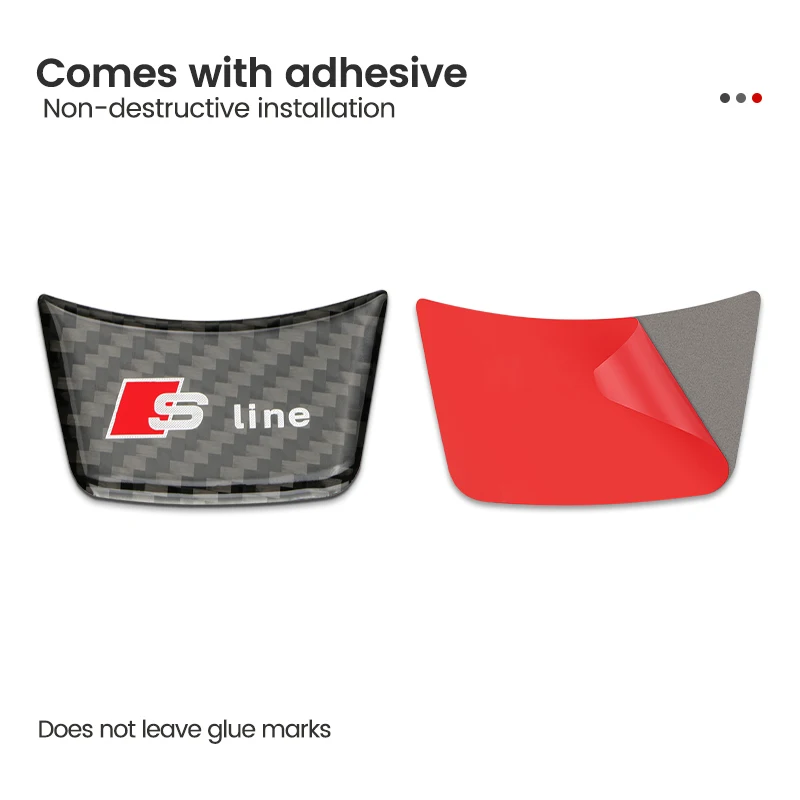 Автомобильная наклейка на руль из алюминиевого сплава эмблема для Audi SLine RS