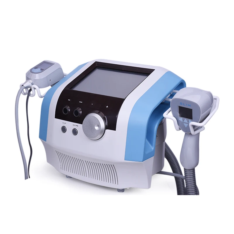 

Portable High Quality Machine Ultrasonic body slimming RF weight loss face lifting with 2 handle for salon