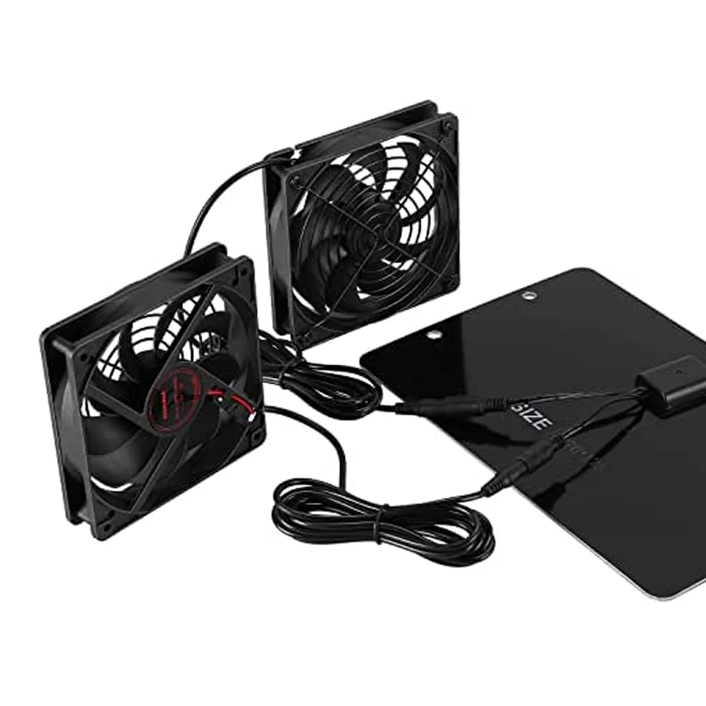 Комплект вентиляторов с солнечной панелью 10 Вт 12 В уличный водонепроницаемый