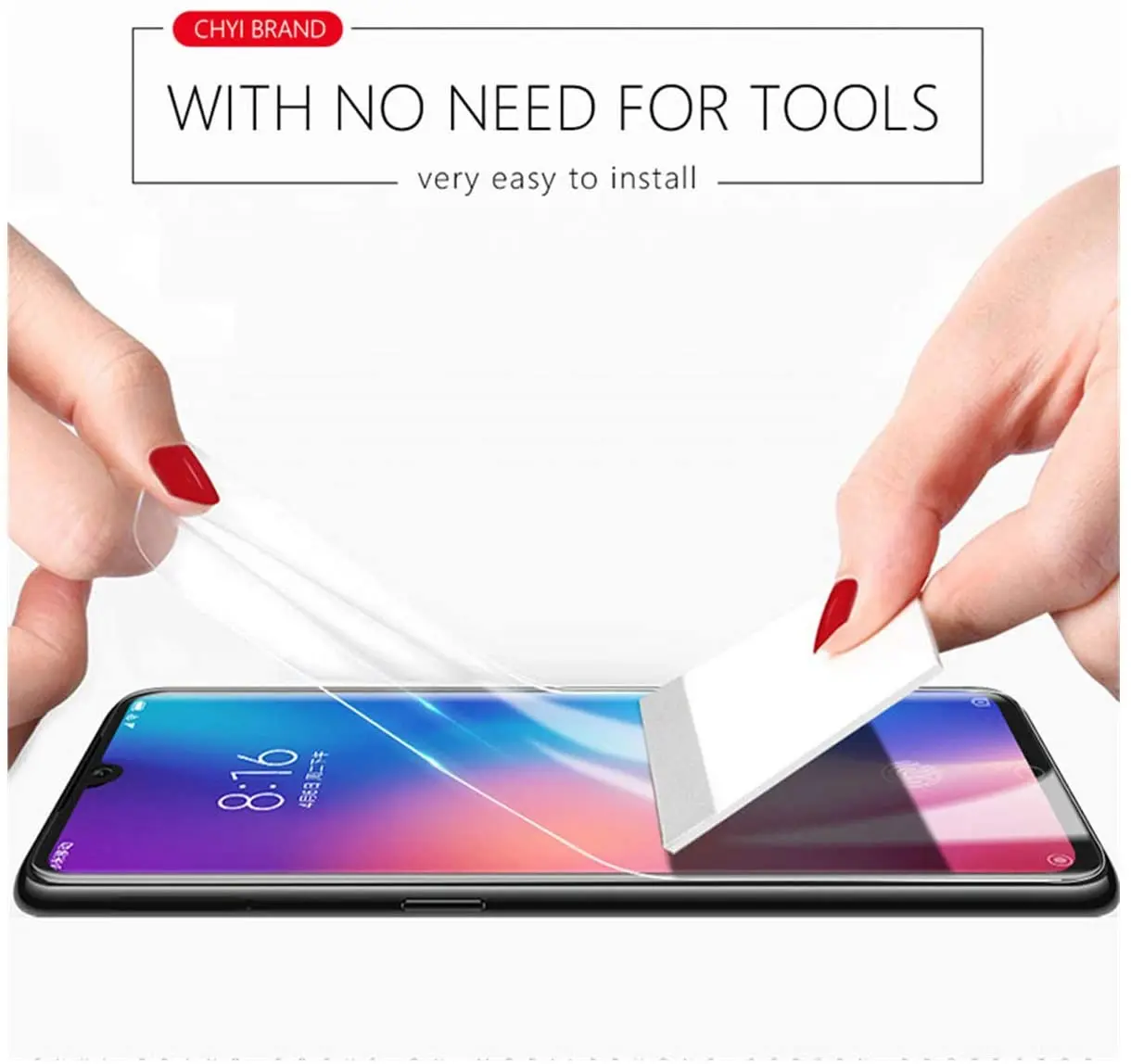 Гидрогелевая пленка с полным покрытием для Philips Xenium PH1 PH2 Защита экрана S705