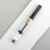 high quality gold 3 4 caliber ink cartridge fountain pen ink absorber stationary supplies calligraphy ink