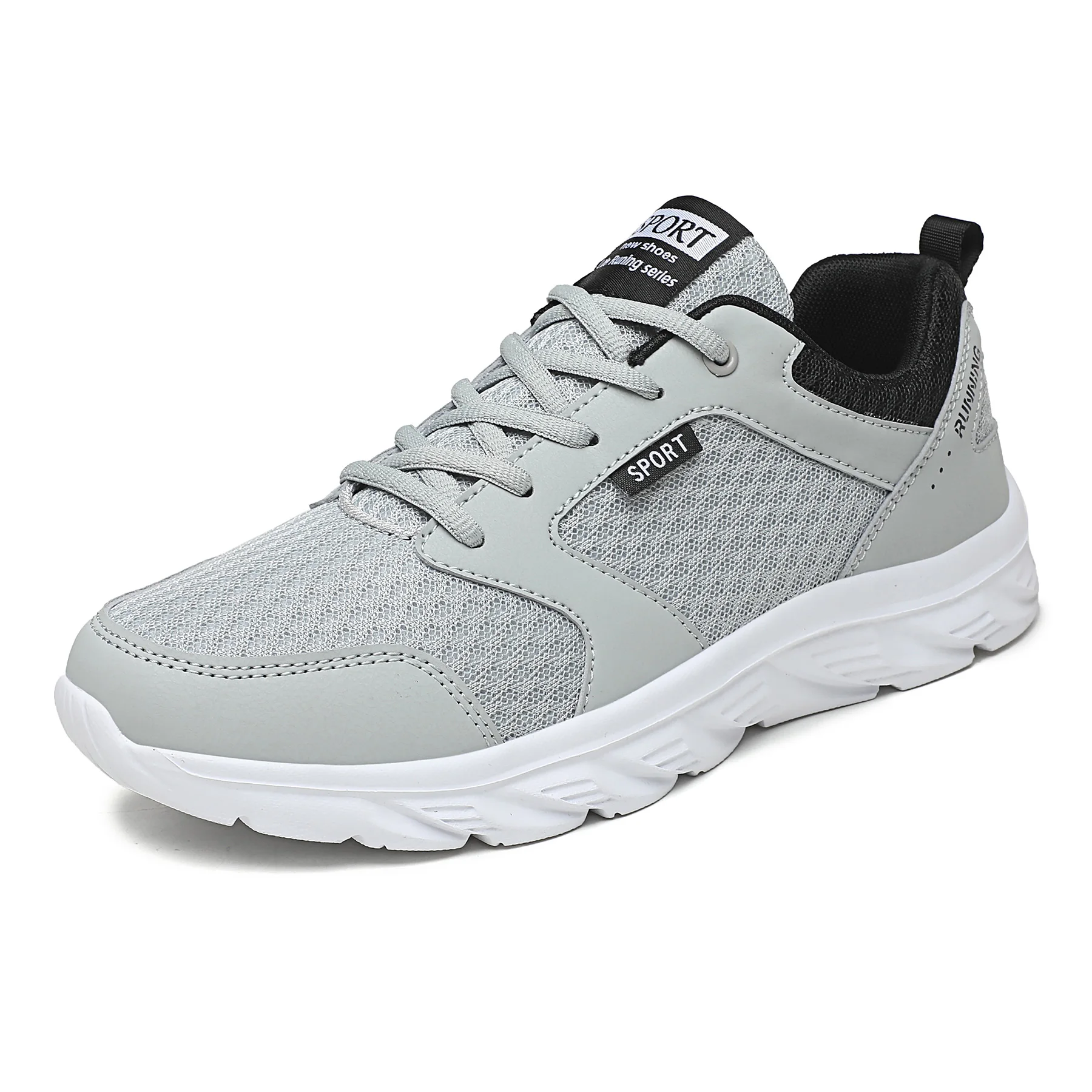 Sneakers Men's Shoes Spring New Lightweight Mesh Breathable Running Shoes Men's Casual Soft Sole Running Shoes