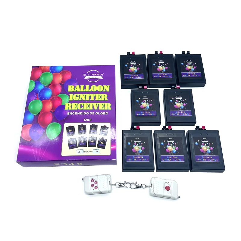 

GLITTERFIRE 8-канальный пульт дистанционного управления для световых эффектов