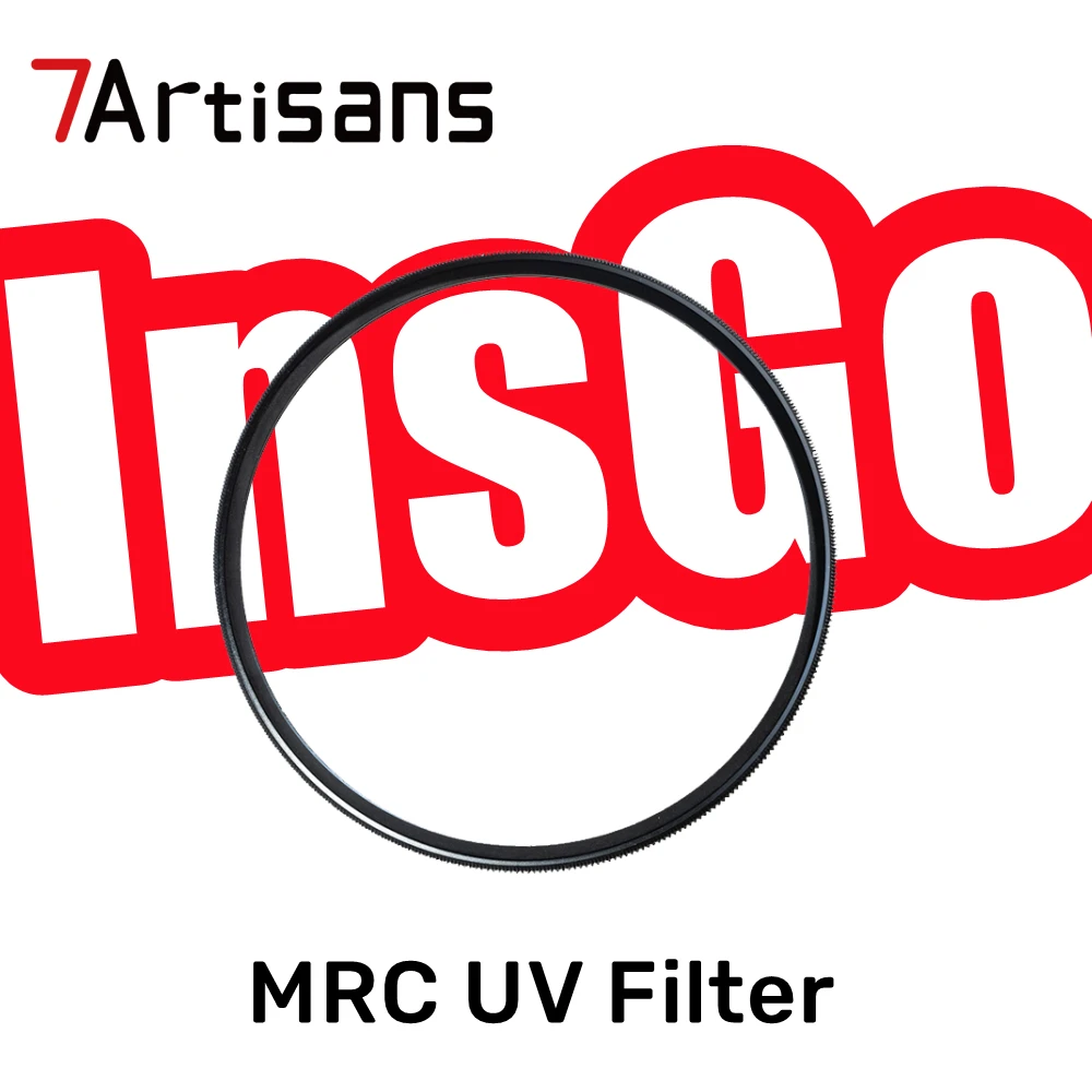 

7Artisans MRC UV Filter Ultra Thin Multi-Coated Filter For Camera Lens 46mm 49mm 52mm 58mm 62mm 67mm 77mm 82mm