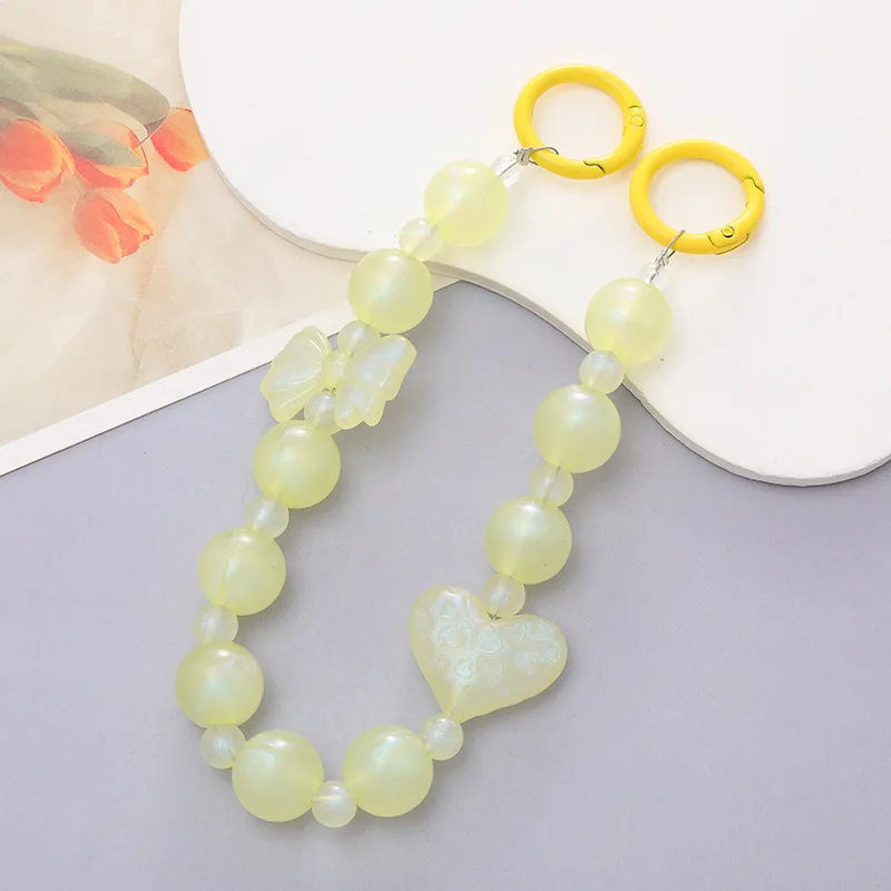 Креативные банты сердце бисер искусственная цепь красочные очаровательные