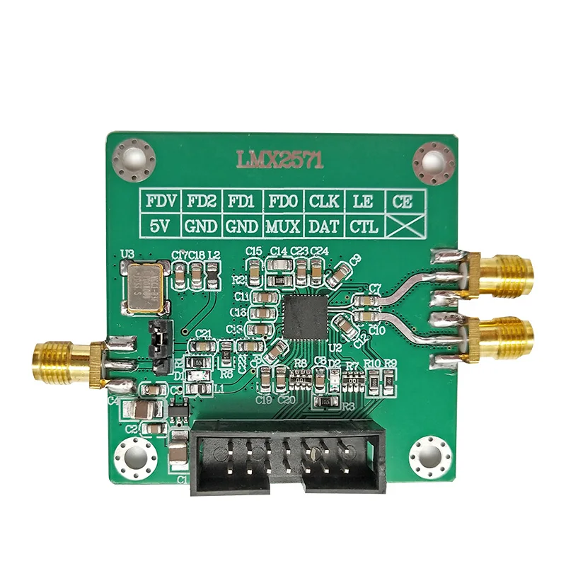 Источник сигнала LMX2571, источник радиочастотного сигнала, фазоблокированный цикл, модуль FM-модуляции, низкий Фазовый шум и низкое энергопотребление